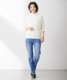 J.PRESS LADIES 【洗える】BASIC STRETCH DENIM スキニー パンツ