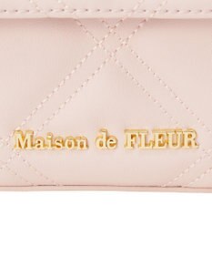 Maison de FLEUR キルティングフラップバッグ