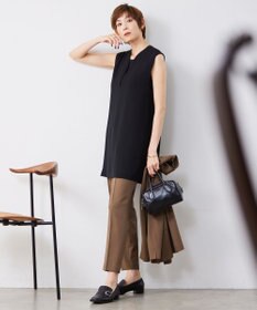 ICB L 【WEB限定カラーあり・洗える】 ライトダブルクロス べスト