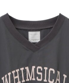 Green Parks ナイロンロゴＶネックプルオーバー