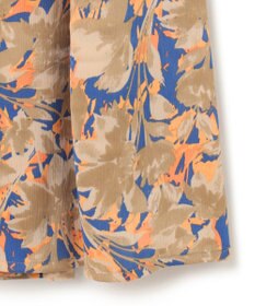 J.PRESS YORK STREET 【WOMEN】シャドーフラワーフレアスカート