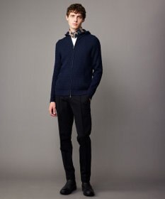 JOSEPH ABBOUD 【イタリア製】ランダムスクエア スカーフ