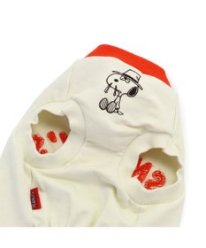 PET PARADISE スヌーピー 兄弟集合柄 トレーナー 白【中型犬】  【大型犬】