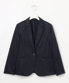 J.PRESS LADIES L 【洗える・吸水速乾】セオアルファピケストライプ テーラード ジャケット