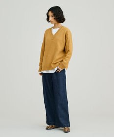 J.PRESS YORK STREET 【WOMEN】ウールカシミヤ ドルマンVニット