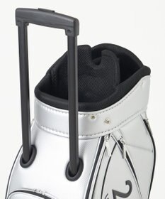 23区GOLF 【UNISEX】セルフスタンドバッグ内蔵キャディバッグ キャリー付き 練習や電車移動に◎
