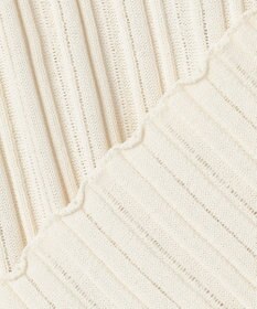 BEIGE， LABRADO / ランダムリブ Uネックニット