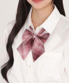 WEGO 【SCHOOLITEM】チェックスクールリボン