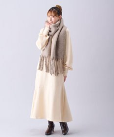 MOONBAT 【洗える】estaa ボリュームマフラー