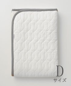 京和晒綿紗 ガーゼ敷パッド (脱脂綿入り) 4層  ダブルサイズ(140×210)