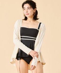 San-ai Resort（三愛水着楽園） 【UPF50＋】水陸両用羽織り　M【Coral veil（コーラルヴェール）】