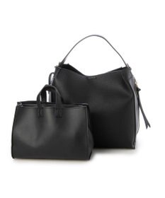 UNBILLION カシュカシュ cachecache / ミニトート付サイドポケット2wayトーバッグ