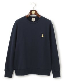 J.PRESS MEN 【WEB限定】J刺繍クルーネック スウェット