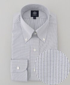 J.PRESS MEN 【WEB・一部店舗限定】マイクロチェックシャツ/B.D.