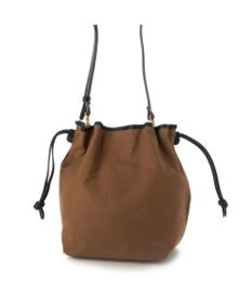 UNBILLION perche パラフィン防水キャンバスドロストショルダーバッグ