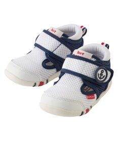 MIKI HOUSE HOT BISCUITS 【12-13cm】ダブルラッセル サマーファーストベビーシューズ