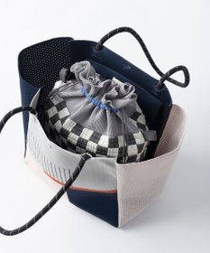 TRICOTE ピクセル巾着ポーチバッグ