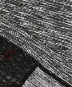 JOSEPH ABBOUD MOUNTAIN ランダムスラブリップル Tシャツ