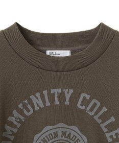 CRAFT STANDARD BOUTIQUE カレッジプリントショートプルオーバー