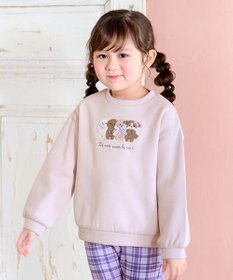 ANY KIDS 裏シャギーアニマルトレーナー