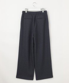 J.PRESS LADIES 【洗える】TUMUGITOピンヘッド ワイド パンツ