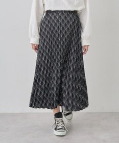 earth music&ecology すきな丈Ｔ／Ｒプリーツスカート