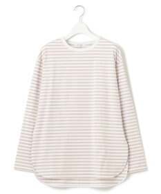 23区 【大好評素材/洗える】コットンベアジャージー ロング Tシャツ