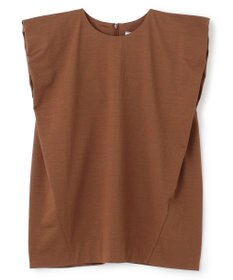 BEIGE， 【洗える】SCALA / コットンリネンボリュームスリーブトップス