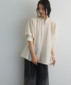 Green Parks ２ＷＡＹボウタイバルーンスリーブブラウス