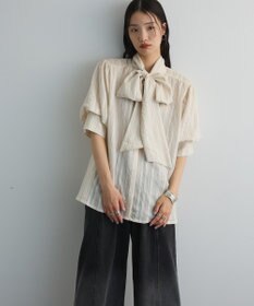 Green Parks ２ＷＡＹボウタイバルーンスリーブブラウス