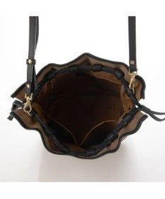 UNBILLION perche パラフィン防水キャンバスドロストショルダーバッグ