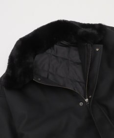 WEGO 【ユニセックス着用ITEM/MLサイズ展開】PU2WAYフライトブルゾン