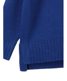 earth music&ecology ウォッシャブル脇スリットクルーネックプルオーバー