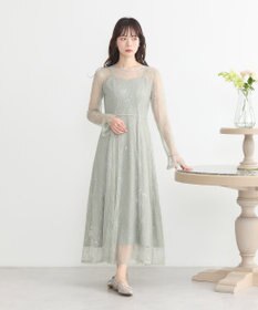 earth music&ecology SET2点レースワンピース＋キャミワンピース