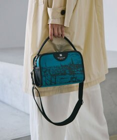 TOPKAPI 【TREASURE TOPKAPI】キャンバス プリント ワンハンドル ショルダーバッグ