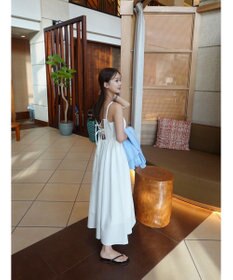 Green Parks バックデザインキャミワンピース