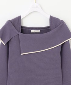 ANY SIS 【洗える】フレアカラープルオーバー