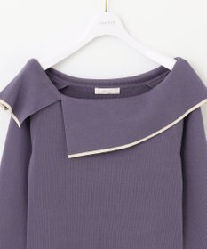 ANY SIS 【洗える】フレアカラープルオーバー