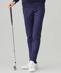 23区GOLF 【WOMEN】エンブレム柄ジャガードスキニーパンツ