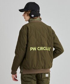 PW CIRCULUS 【MEN】ひょうたんキルティング中綿ブルゾン
