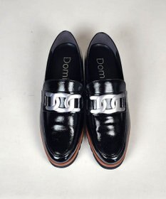 Dominic3 スニーカーソール チェーンモチーフローファー