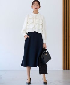 組曲 ベルトデザインスクエアショルダーバッグ