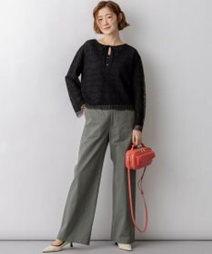 23区 L 【先行予約】ラッセルレース 2WAY ニット