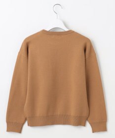 Feroux 【洗える】レタードロゴ プルオーバーニット