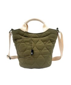 ROOTOTE 3632【軽量コンパクト】SN.べビール―.2way.ミリタリーキルト-A