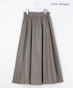 自由区 【カトリエムブーケ】Jupe en taffetas フレアスカート