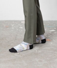 TRICOTE マーブル模様プリントソックス