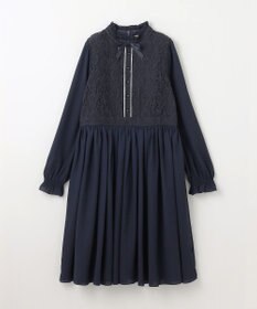 組曲 KIDS 【150-170㎝】レースシフォン ワンピース