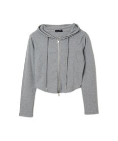 WEGO カーブヘムダブルZIPパーカー