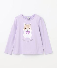 ANY KIDS ミラクルスパンコール 長袖 Tシャツ